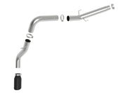 aFe ATLAS 5in Alum Steel DPF-Back Exhaust System w/Black Tip 19-20 Ram Diesel Trucks L6-6.7L (td)