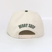 The Racing Team Snapback - Green & Crème