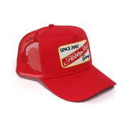 The Vintage Patch Snapback - Red