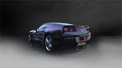 Corsa 2014-2019 Corvette C7 Coupe 6.2L V8 AT/MT 2.75in Valve-Back Dual Rear Exit Polished Xtreme Exh
