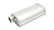Vibrant StreetPower Oval Muff 5in x 9in x 15in long body 2.25in in I.D. x 2.25in out Offset-Center
