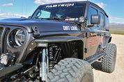 Fabtech 18-21 Jeep JL 4WD Front Steel Tube Fenders