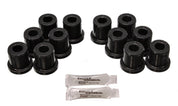 Energy Suspension 81-89 Toyota FJ40/FJ60 Landcruiser 2/4WD Blk Front Leaf Spring Bushing Set