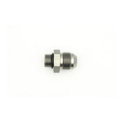 DeatschWerks 6AN ORB Male to 8AN Male Flare Adapter (Incl O-Ring) - Anodized Matte Black