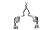 Corsa 2018-2023 Ford Mustang V8 5.0L 3in Cat-Back Dual Rear Exit w/ 4in Polished Pro-Series Tips