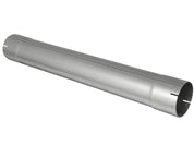 aFe MACHForce XP Exhausts Muffler Delete Aluminized 4 ID In/Out 8 Dia