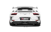 Akrapovic 2018 Porsche 911 GT3 (991.2) Slip-On Race Line (Titanium) w/Titanium Tail Pipe Set