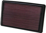 K&N 02-07 WRX/STi Drop In Air Filter 11in O/S Length / 6.563in O/S Width / 1.063in Height
