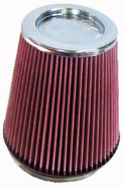 K&N Universal Air Filter 6in Flange ID x 7.5in Base / 5in OD Top x 8in H