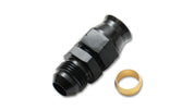 Vibrant -10AN Male to .625in Tube Adapter Fitting (w/Brass Olive Insert)