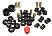 Energy Suspension 02-05 Honda Civic Si Black Hyper-Flex Master Bushing Set