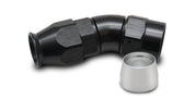 Vibrant -10AN 30 Degree Hose End Fitting for PTFE Lined Hose