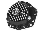 aFe Power Pro Ser Rear Diff Cover Black w/Mach Fins 2017 Ford Diesel Trucks V8-6.7L(td) Dana M275-14