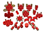 Energy Suspension 74-78 Nissan 260Z/280Z Red Hyper-Flex Master Bushing Set