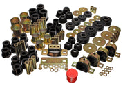 Energy Suspension 73-80 Chevrolet / GMC 2WD 1/2 Ton Pickup Black Hyper-flex Master Bushing Set