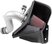 K&N 69 Series Typhoon Performance 13 Chrysler/Dodge 200/Avenger 2.4L Silver Cold Air Intake Kit