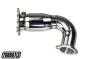 Turbo XS 2015+ Subaru WRX Front Pipe w/ Catalytic Converter