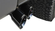 Corsa 2011-2014 Ford F-150 Raptor 6.2L V8 145in Wheelbase Black Xtreme Cat-Back Exhaust