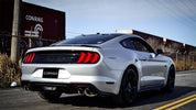 Corsa 2018-2023 Ford Mustang GT Fastback 5.0L 3in Cat-Back System Dual Rear Exit w/ 4in Black Tips