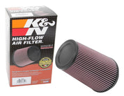 K&N Universal Clamp-On Air Filter 5in FLG / 6-1/2in B / 4-3/8in T / 8-3/4in H