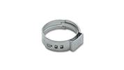 Vibrant One Ear Stepless Pinch Clamps 11.3-13.8mm clamping range (Pack of 10) SS 7mm band width