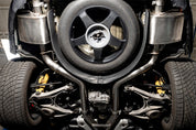 Corsa 2021-2025 Dodge Durango SRT Hellcat Cat-Back 2.75in Dual Rear Exit Xtreme 4.5in Black PVD Tips