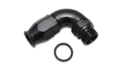 Vibrant -10AN Hose To -10ORB 90 Degree Fitting for PTFE Hose