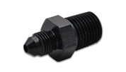 Vibrant -4AN to 1/4in NPT Straight Adapter Fitting - Aluminum