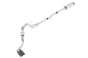 Borla 15-16 Ford F-150 3.5L EcoBoost Ext. Cab Std. Bed Black Chrome CB Exhaust ATAK Truck Side Exit