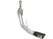 aFe Atlas Exhausts 4in Cat-Back Aluminized Steel Exhaust Sys 2015 Ford F-150 V6 3.5L (tt) Black Tip