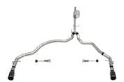 Corsa 2021-2025 Ford F-150 SuperCab/6.5in Bed 5.0L V8 Sport Cat-Back Dual Rear Exit-Black PVD