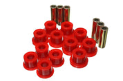 Energy Suspension 05-14 Toyota Tacoma Rear Leaf Spring Bushings - Red