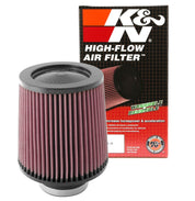 K&N Round Tapered Universal Air Filter 3 inch Flange 6 inch Base 5 inch Top 6 inch Height