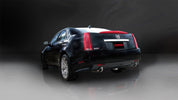 Corsa 2009-2014 Cadillac CTS Sedan V 6.2L V8 Polished Sport Axle-Back Exhaust