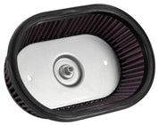 K&N Universal Custom Air Filter - Oval Shape 9.313in OD / 2.375 Height