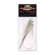 DEI Stainless Steel Locking Tie Eight 8in and Four 14in per pack