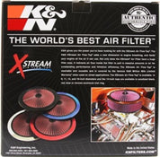 K&N X-Stream Top Filter X-Stream 14 inch OD Black