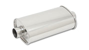 Vibrant StreetPower Oval Muff 5in x 9in x 15in long body 2.75in in I.D. x 2.75in out Center-Center