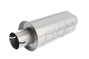 Borla S-Type Muffler 2.5in Inlet/Outlet 5in Round x 10in w/Notch