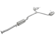 aFe Takeda Exhaust 2.25in to 2in Dia 304SS Cat-Back w/Polished Tips 08-12 Honda Accord Coupe V6 3.5L
