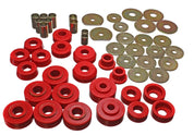 Energy Suspension 65-70 Impala/Caprice Red Body Mount Set