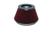 Vibrant The Classic Perf Air Filter 5in OD Conex3-5/8in Tallx6in ID Bellmouth VelocityStack10950-52
