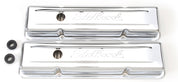 Edelbrock Valve Cover Signature Series Chevrolet 1959-1986 262-400 CI V8 Low Chrome
