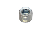 Vibrant 1/8in NPT Male Plug for EGT weld bung - Zinc Plated Mild Steel