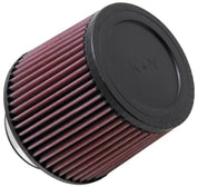 K&N Filter Universal Rubber Filter 3in Flange ID 6in Base OD 5.125in Top OD 5in Height