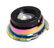 NRG Quick Release Gen 2.8 - Black Body / Neochrome Ring