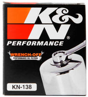 K&N Suzuki / Arctic Cat / Cagiva / Kawasaki / KYMCO / Aprilia 2.813in OD x 3.221in H Oil Filter