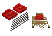Energy Suspension 87-91 Suburban C10-C30 2WD Red Motor & Transmission Mounts-Zinc Finish