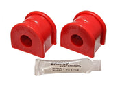 Energy Suspension 97-04 Chevy Corvette Red 19mm Rear Sway Bar Bushing Set - Reuse OE Brackets