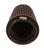 K&N Filter Universal Rubber Filter 4 inch Flange 5 3/8 inch Base 4 3/8 inch Top 7 inch Height